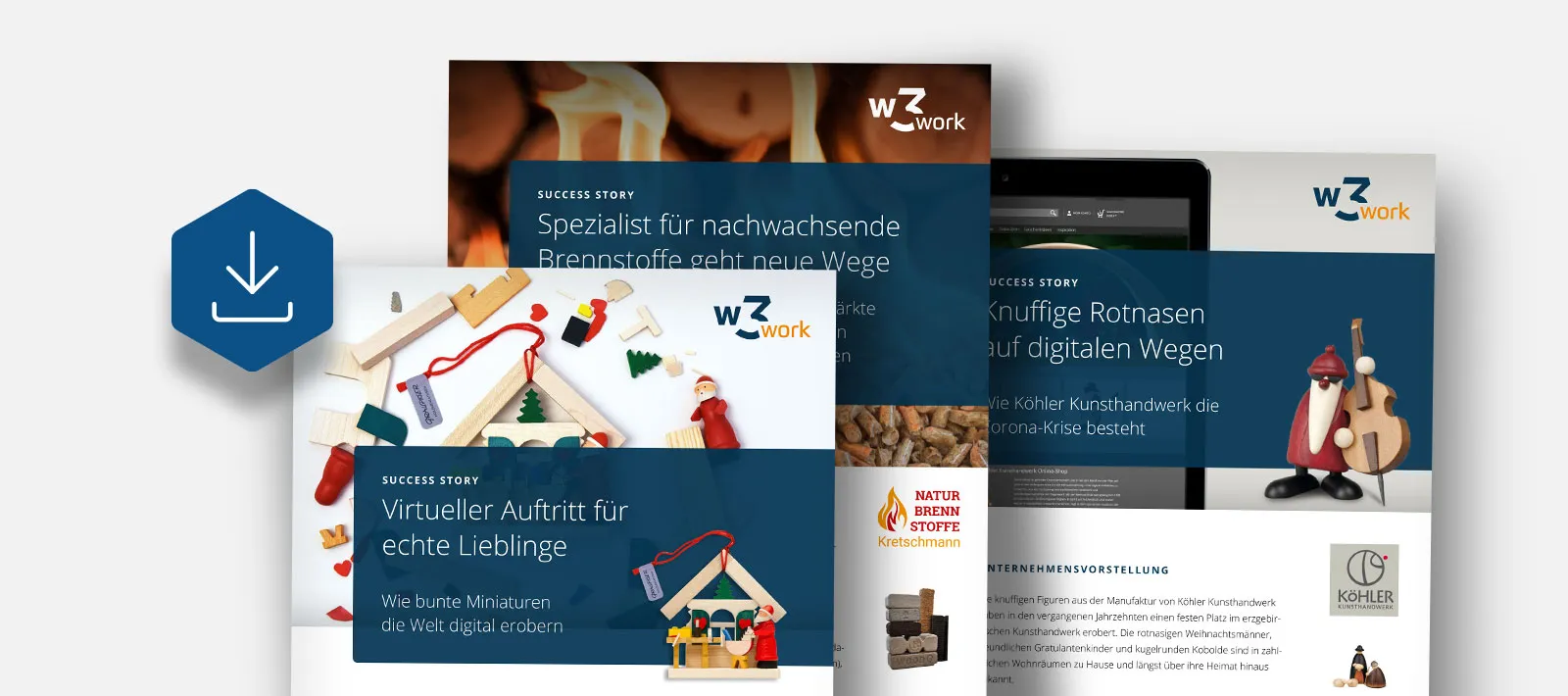 Erfolgreiche Kundenprojekte von w3work